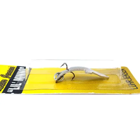 Luhr Jensen Lil Minno Cucharilla, Níquel, 4g, Textura Escamas, #10797