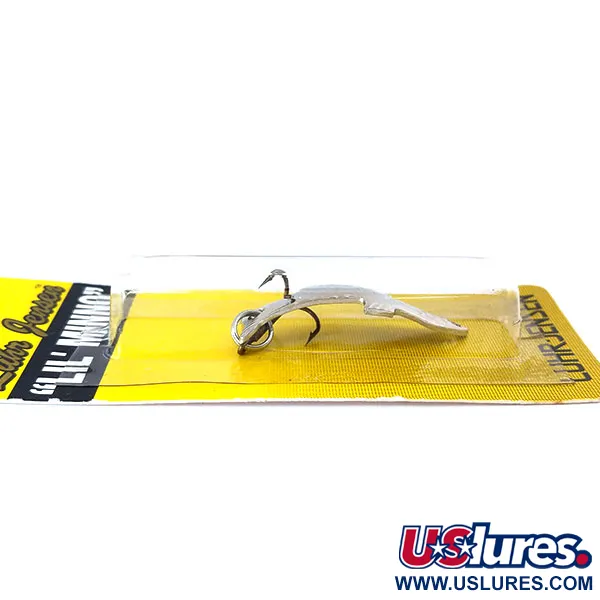 Luhr Jensen Lil Minno Cucharilla, Níquel, 4g, Textura Escamas, #10797