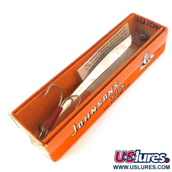 Johnson Lujon Jig Lure, Níquel, 70g, cuchara forjada, #10799