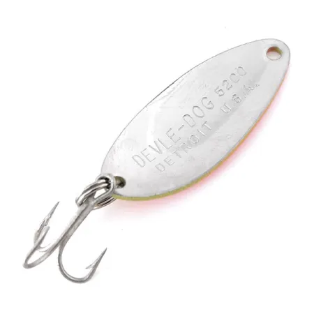 Eppinger Dardevle Devle Dog 5200 UV Cucharilla, Amarillo/Rojo, 7g, #10819