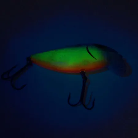 Storm Rattlin Thin Fin UV Señuelo, Blue Yellow, 9,5g, UV, #10826