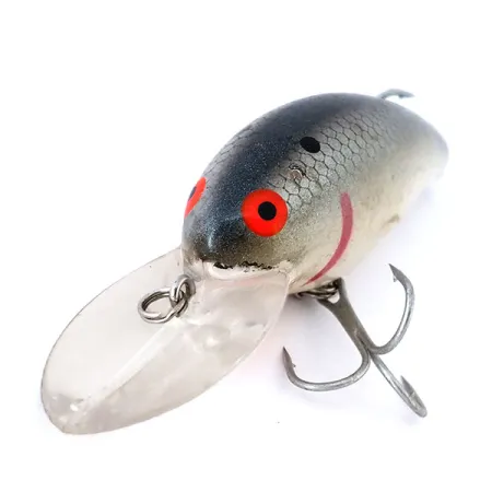 Bomber Model A 67 Crankbait, Escamas Plata, 14g, Sonajero, #10834