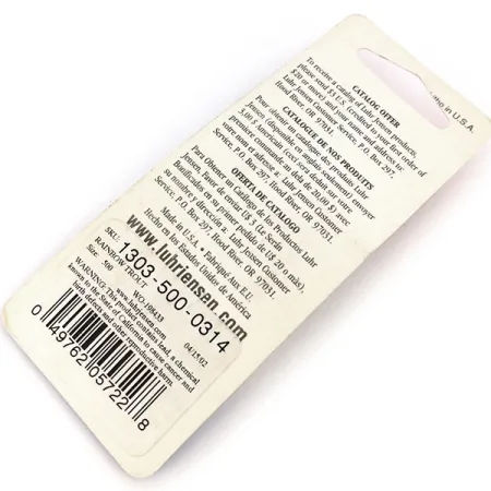 Luhr Jensen Super-Duper 500 Cucharilla, Trucha Arcoíris, 1.8g, #10837