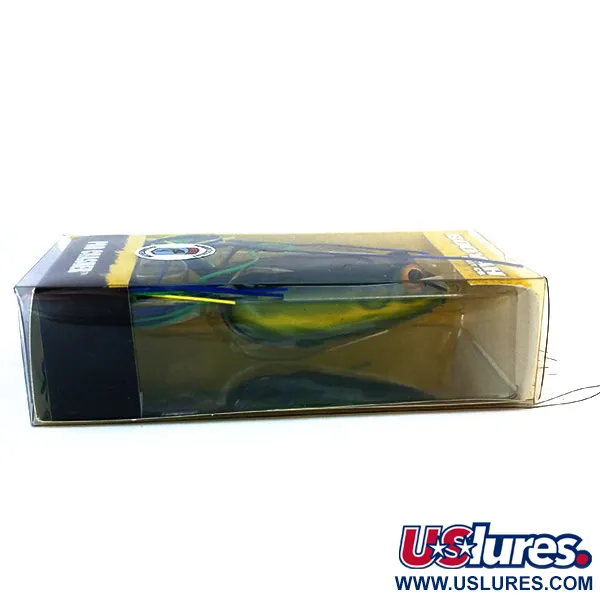 Booyah Pad Crasher Rana, Azul Amarillo, 14g, Anti-enganche, #10841