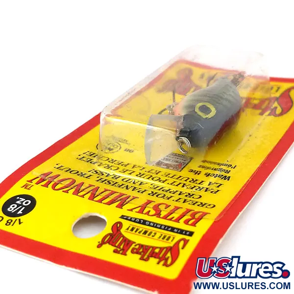 Strike King Bitsy Minnow Señuelo, Fire Tiger, 3,5g, Sonajero, #10842