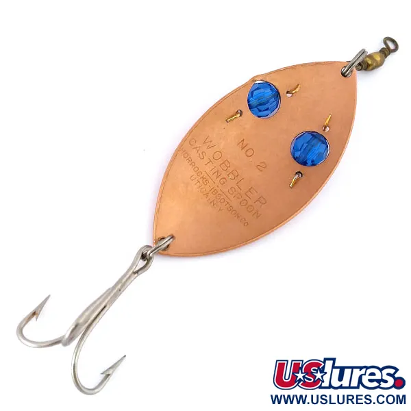 Horrocks-Ibbotson Wobbler Cuchara, Cobre/Azul, 21g, Cuentas, #10858