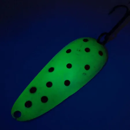 Nebco Aqua Spoon UV Cucharilla, Amarillo/Rojo/Níquel, 17g, UV, #10859