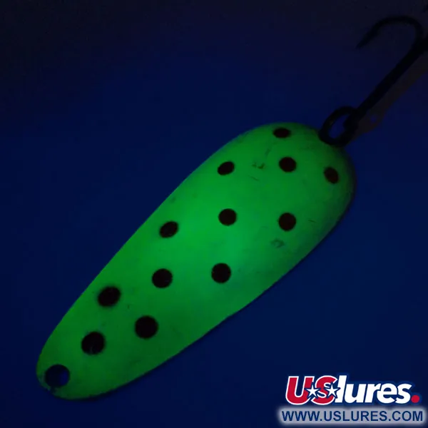 Nebco Aqua Spoon UV Cucharilla, Amarillo/Rojo/Níquel, 17g, UV, #10859