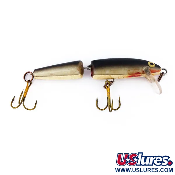 Rapala Jointed J7 Señuelo articulado, S (Silver), 4g, Balsa, #10864