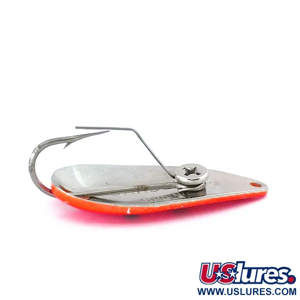 Eppinger Weedless Dardevle Spinnie UV, Rojo/Negro/Níquel, 9g, #10867