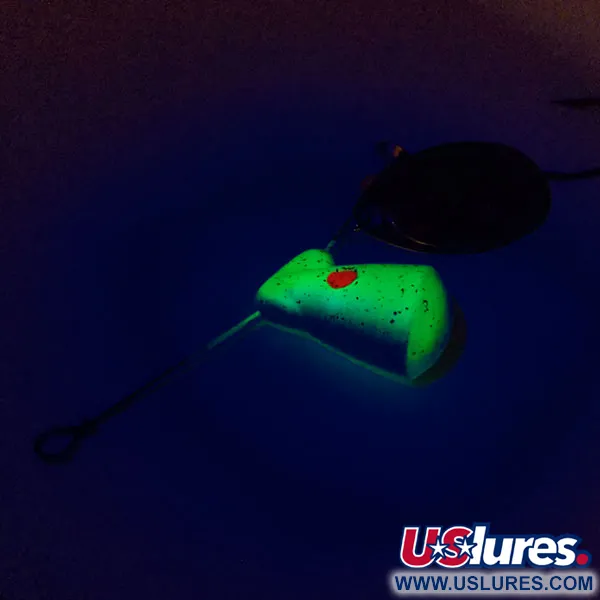 Spin-Erie Tiny Teaser UV Spinnerbait, Níquel, 17g, UV-reactivo, #10870