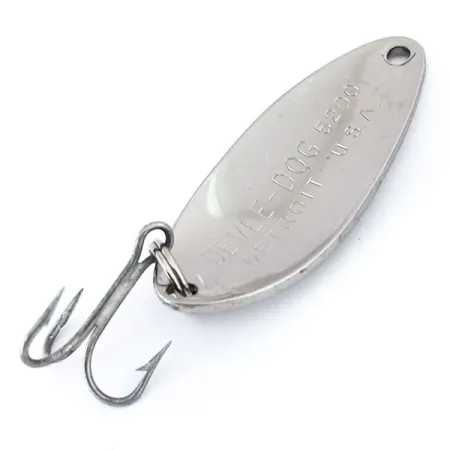 Dardevle Devle Dog 5200 Cucharilla, Níquel, 7g, Vintage, #10877