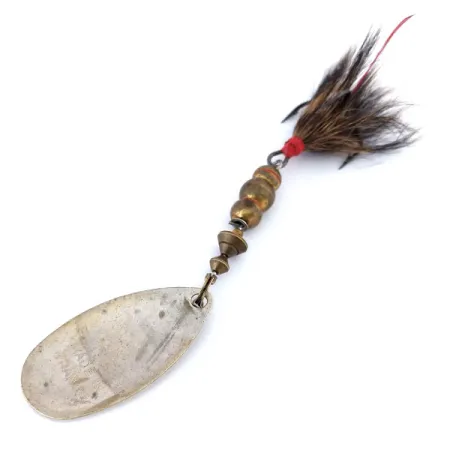 Mepps Aglia 4 Cucharilla, Plateado, 10g, Pelo de Ardilla, #10882