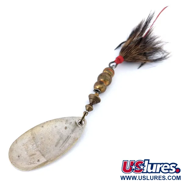 Mepps Aglia 4 Cucharilla, Plateado, 10g, Pelo de Ardilla, #10882