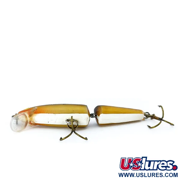 Rapala Jointed J7 Señuelo articulado, G (Oro), 4g, Balsa, #10887