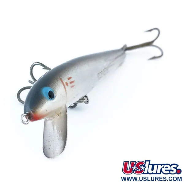 Cotton Cordell Red Fin Minnow, Silver, 9g, Babero Metálico, #10894