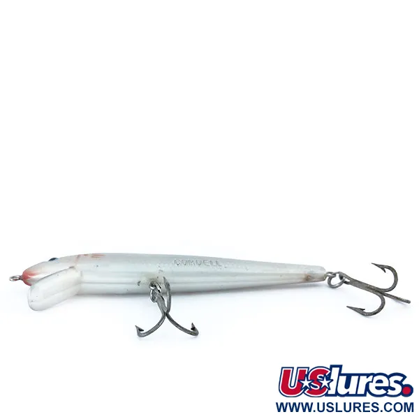 Cotton Cordell Red Fin Minnow, Silver, 9g, Babero Metálico, #10894