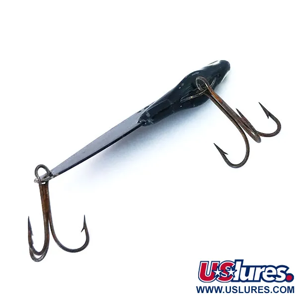 Heddon Sonar 433 Blade Bait, Negro, 14g, 3 puntos de anclaje, #10897