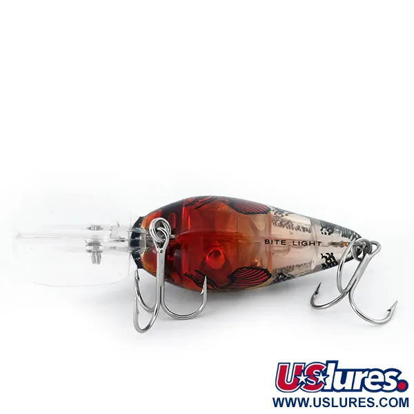 Bite Lite Cobra Señuelo, Orange Crawfish, 21g, LED, #10905
