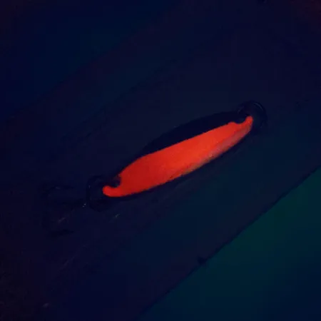 Acme Kastmaster UV Cucharilla, Níquel / Naranja, 3,5g, UV, #10908