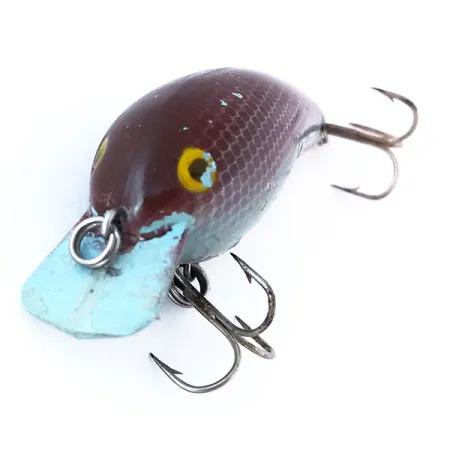 Cotton Cordell Big O Crankbait, Marrón / Azul, 7g, Rattle, #10919