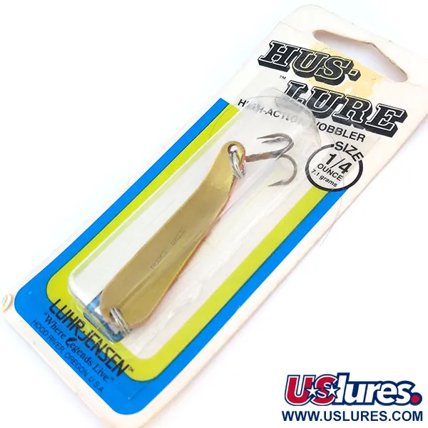Luhr Jensen Hus-lure Cucharilla, Fire/Slvr P-Lite, 7,1g, Prisma, #10951