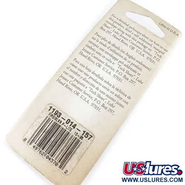 Luhr Jensen Hus-lure Cucharilla, Fire/Slvr P-Lite, 7,1g, Prisma, #10951