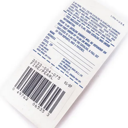 Luhr Jensen Pro Trout 4 UV Cucharilla, Fire Pearl, 8g, UV, #10979