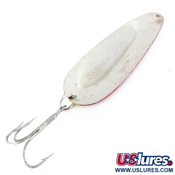 Eppinger Dardevle Cucharilla, Rojo / Amarillo / Níquel, 28g, #11017