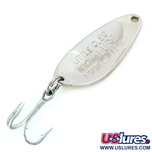 Seneca Little Cleo Cucharilla, Amarillo/Negro/Níquel, 7g, Vintage, #11018