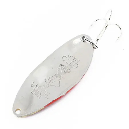 Seneca Little Cleo (Hula Girl) Cucharilla, Níquel/Rojo, 14g, #11021