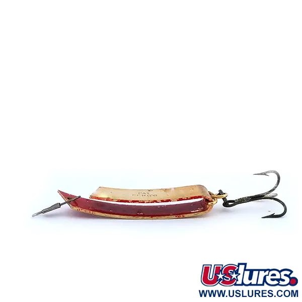 South Bend Super-Duper 506 Cucharilla, Oro/Rojo, 7g, Forma U, #11024