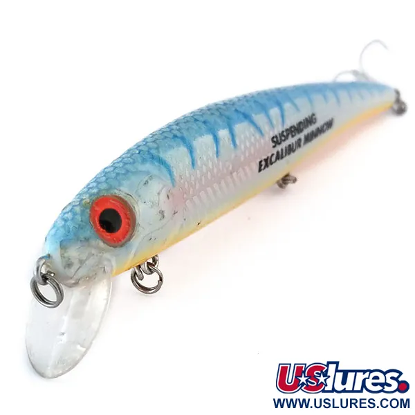 Excalibur KVD Signature Minnow Suspending, Azul-Blanco, 14g, #11037