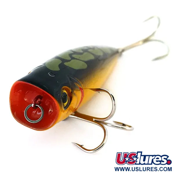 Bass Pro Shops XTS Popper, Amarillo, 10,5g, Sonajero interno, #11038