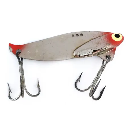 Heddon Sonar 433 Blade Bait, Níquel / Rojo, 14g, Acción Ajustable, #11052