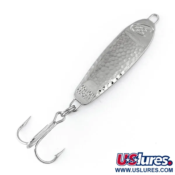 Cotton Cordell CC Spoon Jig Lure, Níquel Martillado, 14g, Jig, #11069