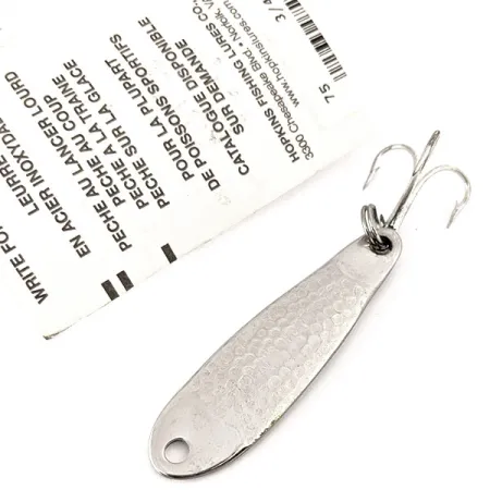 Hopkins Shorty 75 Jig, Níquel, 21g, Textura martillada, #11071