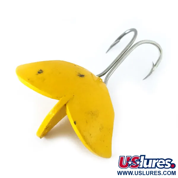 Harrison Industries Baby Bat Cucharilla, Amarillo, 5g, Ala Murciélago, #11107