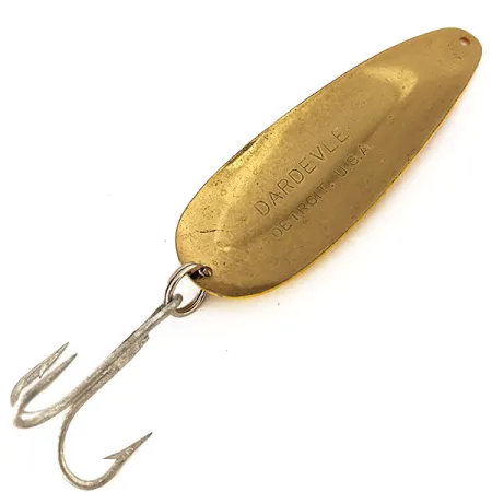 Eppinger Dardevle Cucharilla Ondulante, Amarillo Rombos Rojos, 28g, #11124