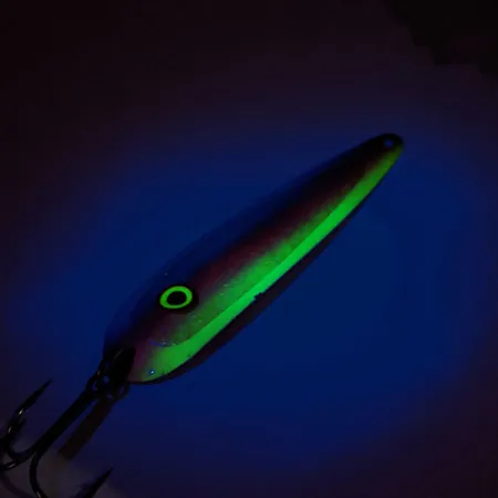 Silver Streak Spoon UV Cucharilla, Azul/Amarillo/Plata, 12g, UV, #11125