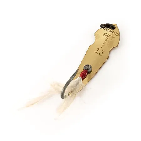 Tony Accetta Pet Spoon 13 Cucharilla, Oro, 5g, Plumas, #11126