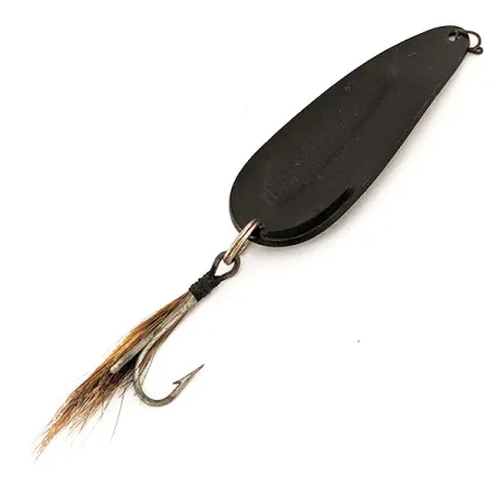Eppinger Dardevle Imp Cucharilla, Negro, 11g, Anzuelo Bucktail, #11127