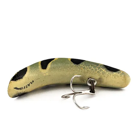 Yakima Bait FlatFish F7 señuelo, Frog, 3,5g, alta flotabilidad, #11178