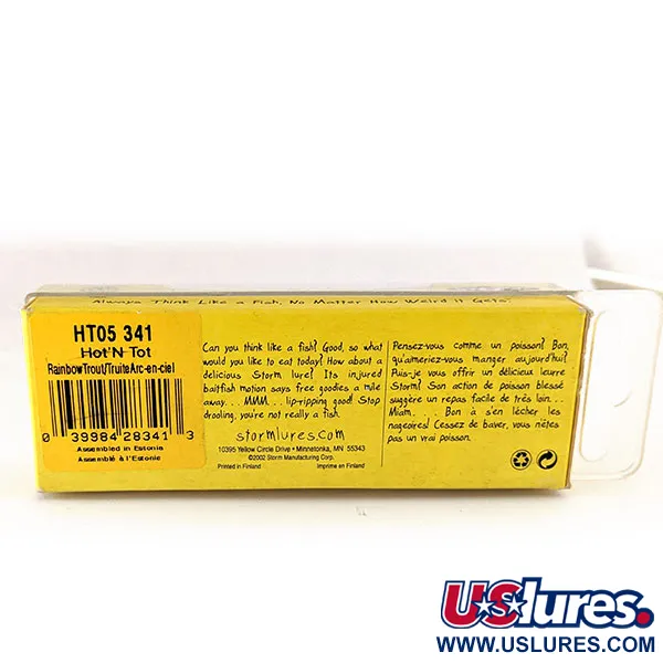 Storm Hot'N Tot Thin Fin Señuelo, Trucha Arcoíris, 5.3g, #HT05 341