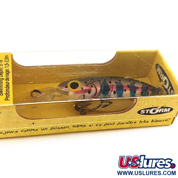 Storm Hot'N Tot Thin Fin Señuelo, Trucha Arcoíris, 5.3g, #HT05 341