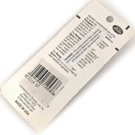 Renegade Crystalina Spoon, Oro-Naranja, 11g, Cucharilla, #RCS114 GT