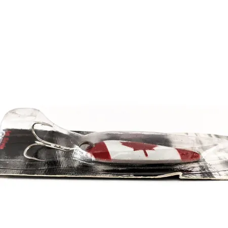 Len Thompson #00 Cucharilla, Bandera Canadá, 14g, Bamboleo lento, #11192
