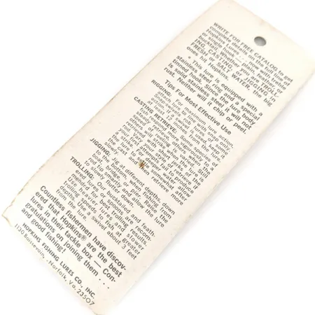 Hopkins No=Eql Jig Lure Jig, Níquel martillado, 14g, #11193