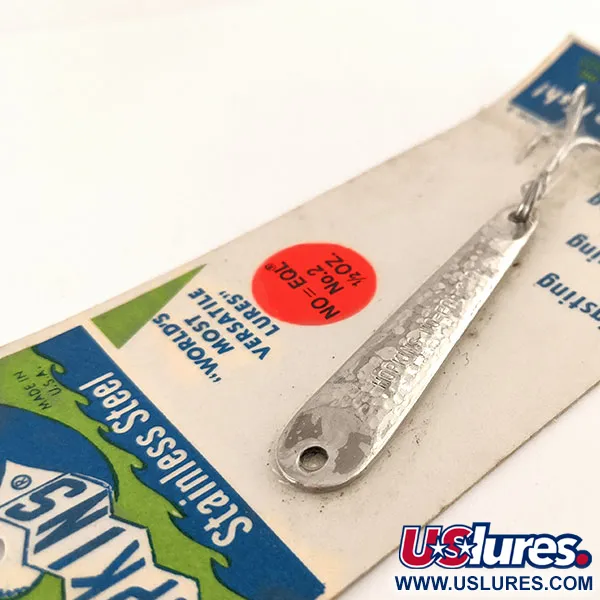 Hopkins No=Eql Jig Lure Jig, Níquel martillado, 14g, #11193