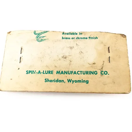 Jake's Lures Lil Jake Cucharilla, Brass / Red, 9g, USA, #11197